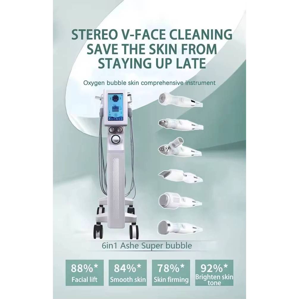 Mesin Hydrapeel 6 IN 1 ASHE SUPER BUBBLE (BY-NV-08) Alat Salon Kecantikan