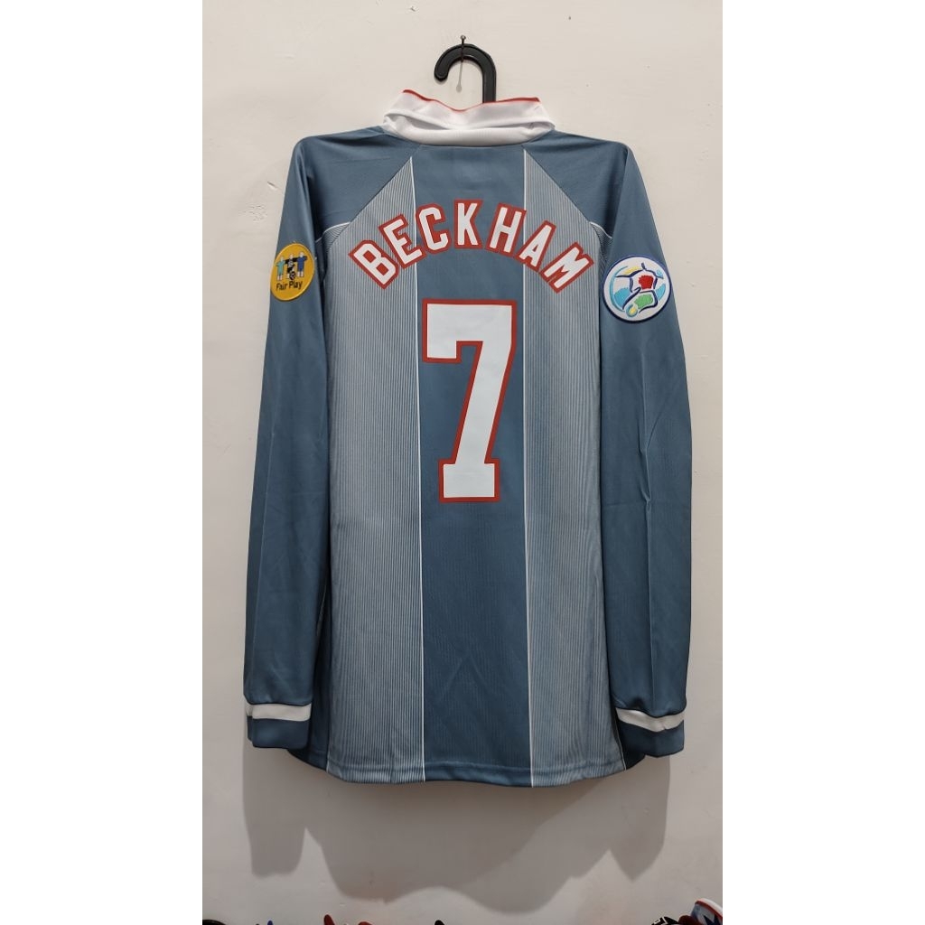 jersey retro England Beckham size L