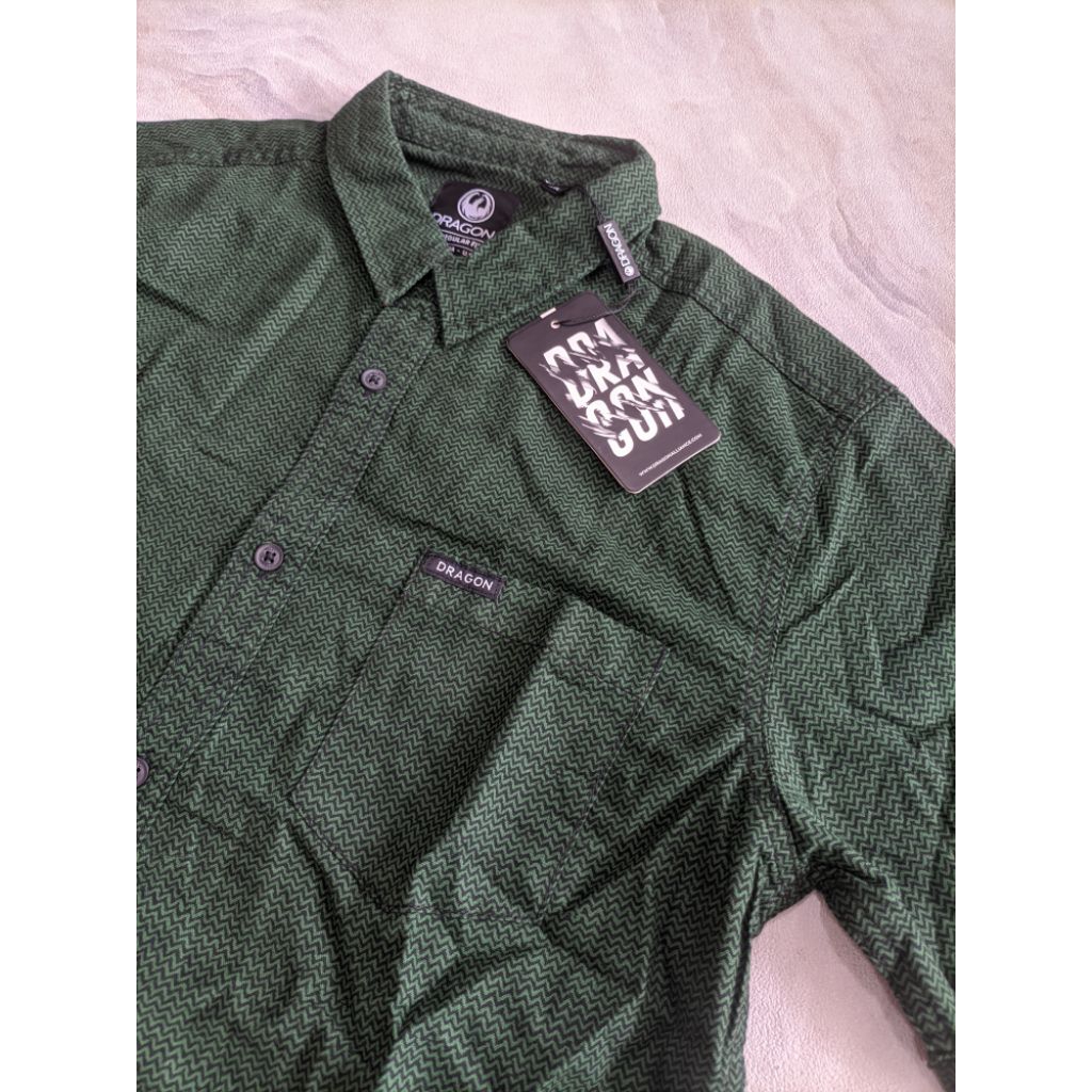 kemeja dragon Alliance original - size M