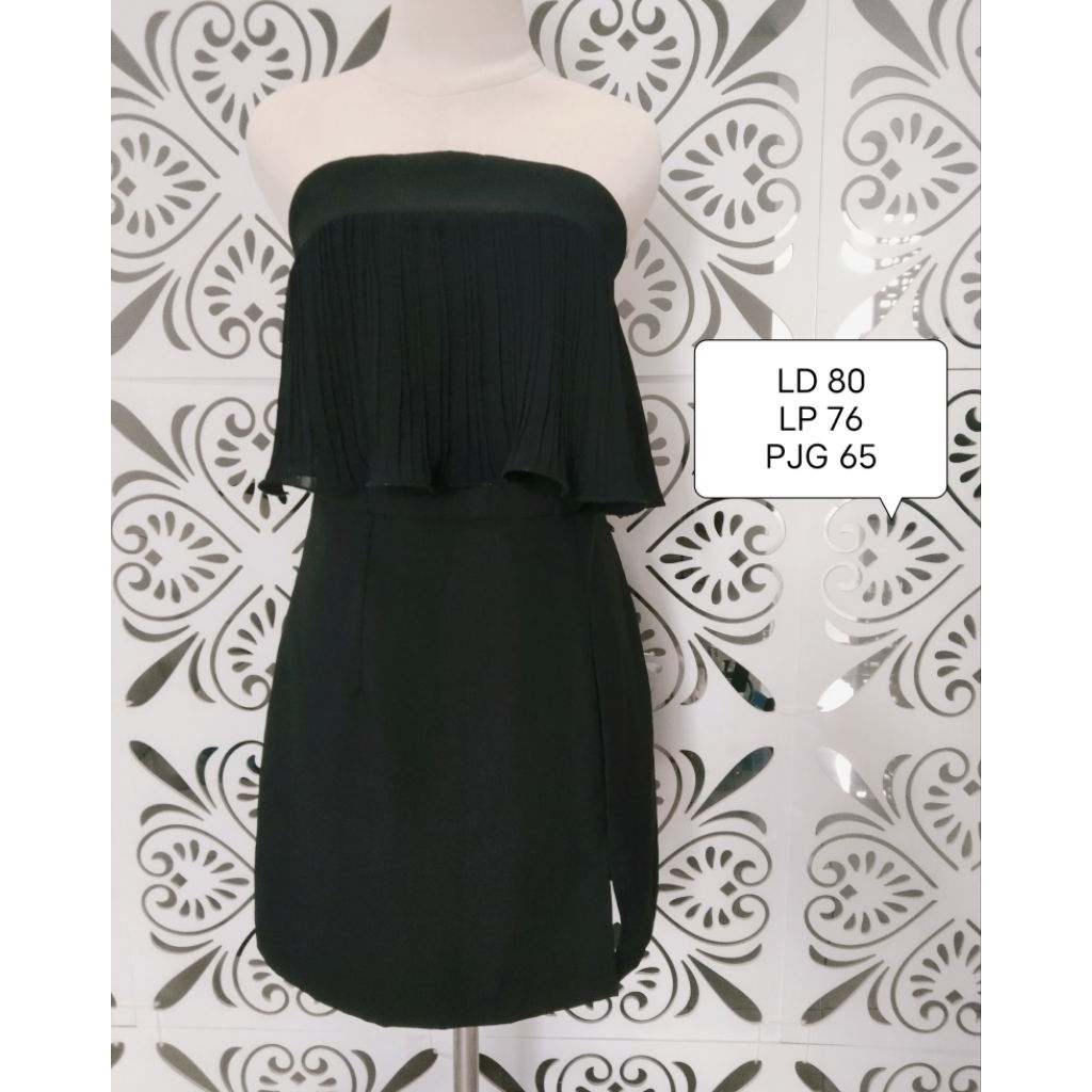 Dress Kemben Hitam Preloved