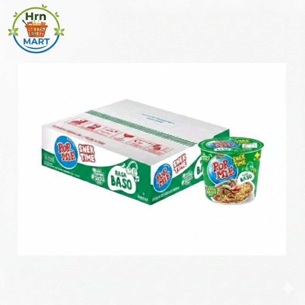 POP MIE MINI BASO 1 DUS ISI (12 PCS)