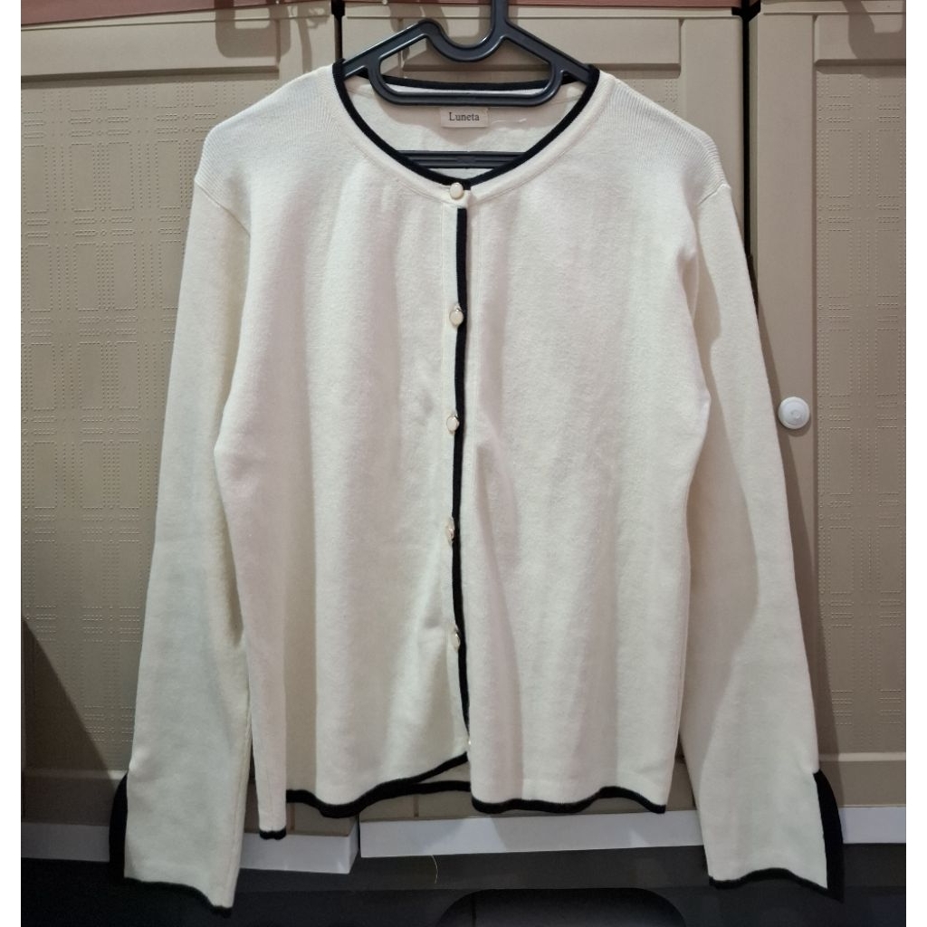 Cardigan Luneta Luknits Broken White