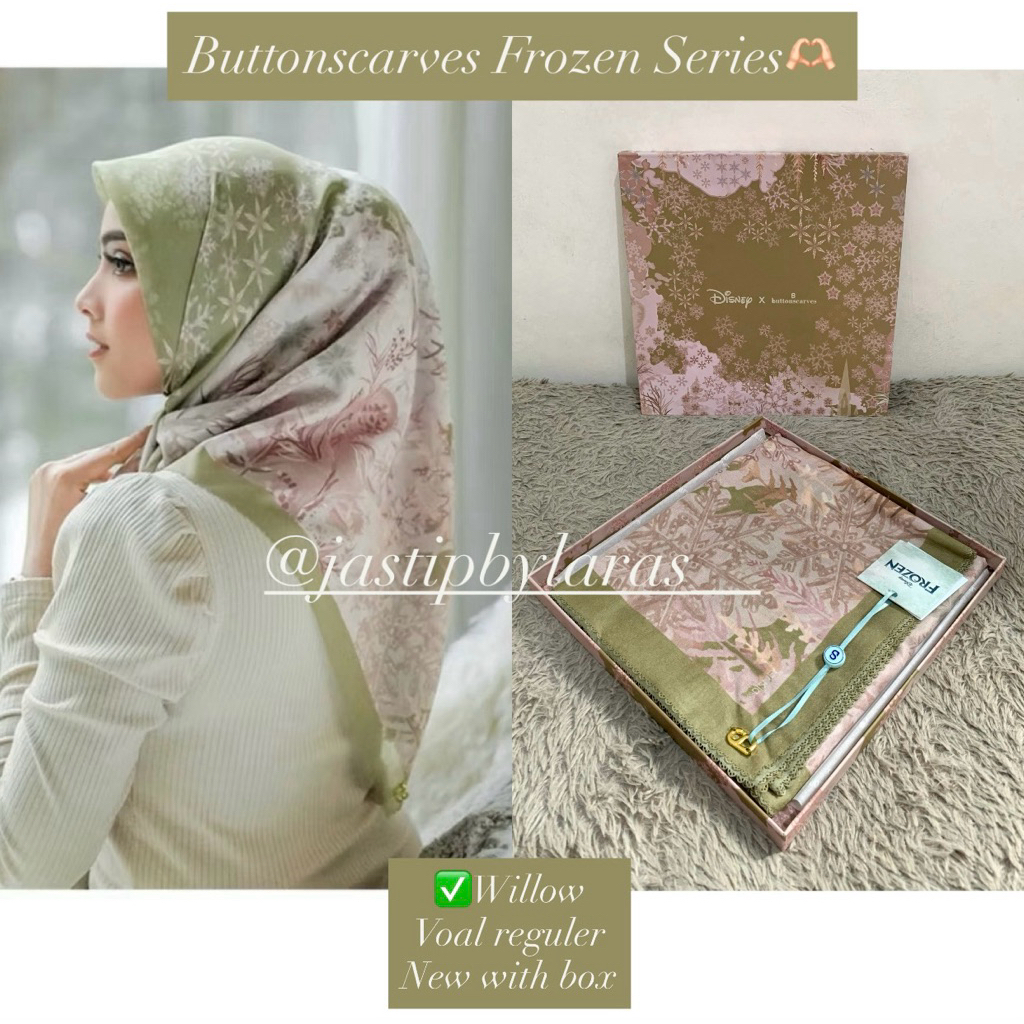 [READY STOCK] BUTTONSCARVES FROZEN SERIES WILLOW NEW BUKAN PRELOVED
