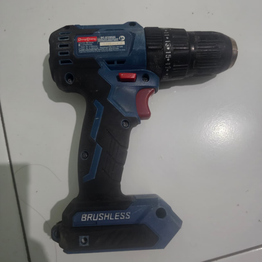 Bor Dongcheng DCJZ2050i UNIT ONLY Cordless Brushless Impact Drill Bekas