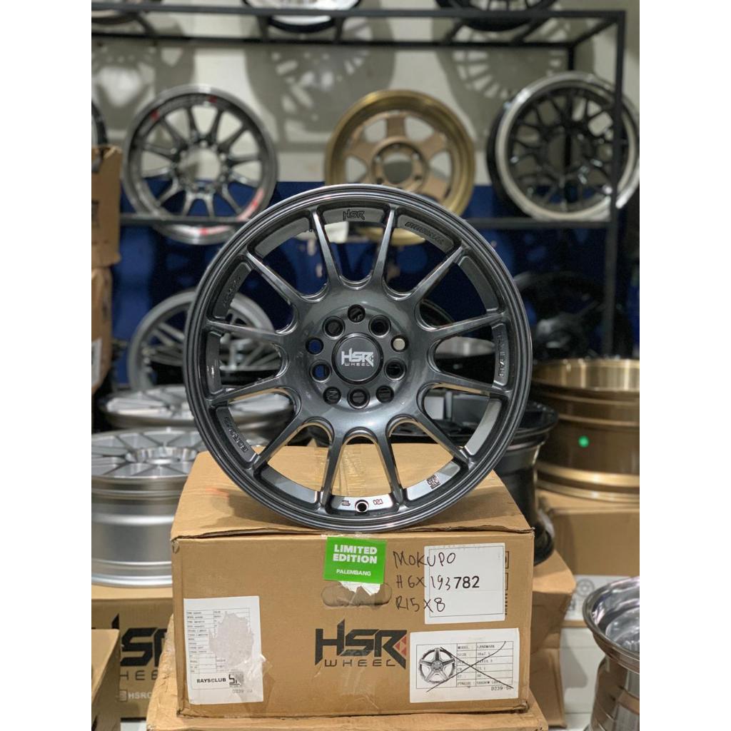 velg mobil hsr ring 16 lubang baut 5x100 5x114 buat new veloz innova dll lebar 7 pelek hsr r16