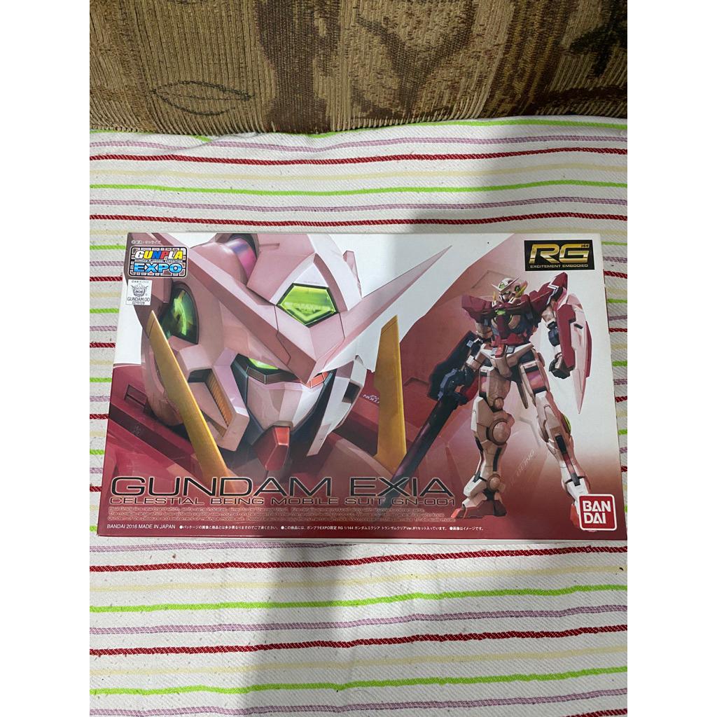 RG Exia Trans-Am Clear Gundam Bandai