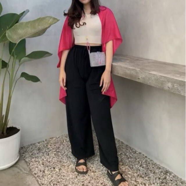 Outer Scarf Pink (Preloved)