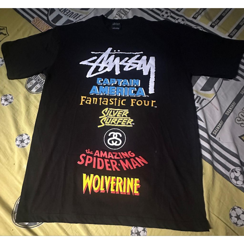 Stussy x marvel