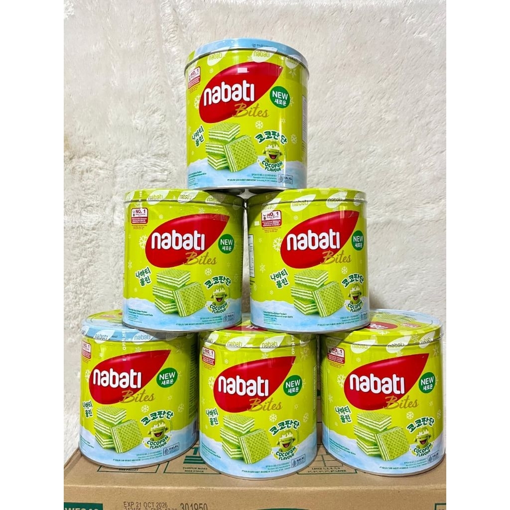 nabati kaleng Roma kelapa kaleng zippy wafer