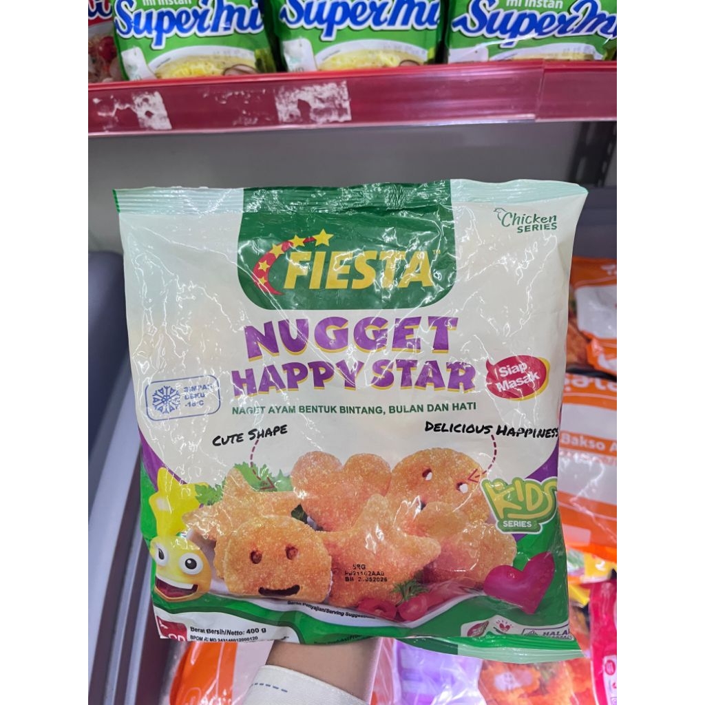 Fiesta Nugget Happy Star 400gr