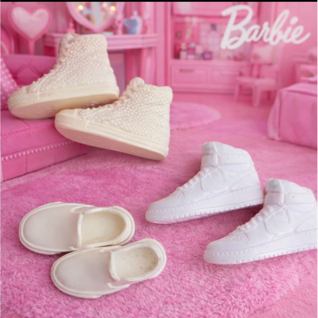 Sepatu Boneka Berbi Ken Cowok Satuan Random