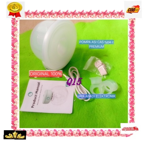 Q15 MESIN POMPA SUSU PUMP BEBAS BPA FREE FOOD GRADE WEARABLE Kantong Asi ORI 100% host machine milk 
