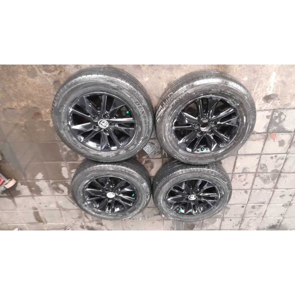 Paket velg dan ban bekas mobil oem copotan innova ring 16 + 205 65 16