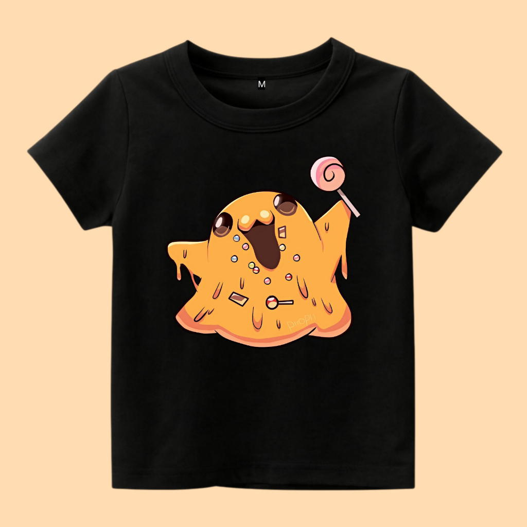 Baju kaos anak scp 999 karakter the tickle monster monster gelitik