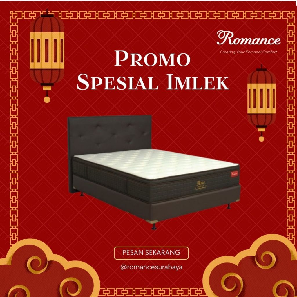 Romance Springbed - Kasur R140 Plushtop