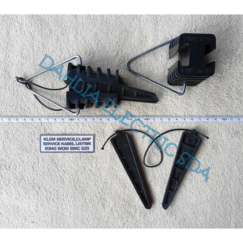 CLAMP SERVICE KABEL LISTRIK KINGWON SWC 625