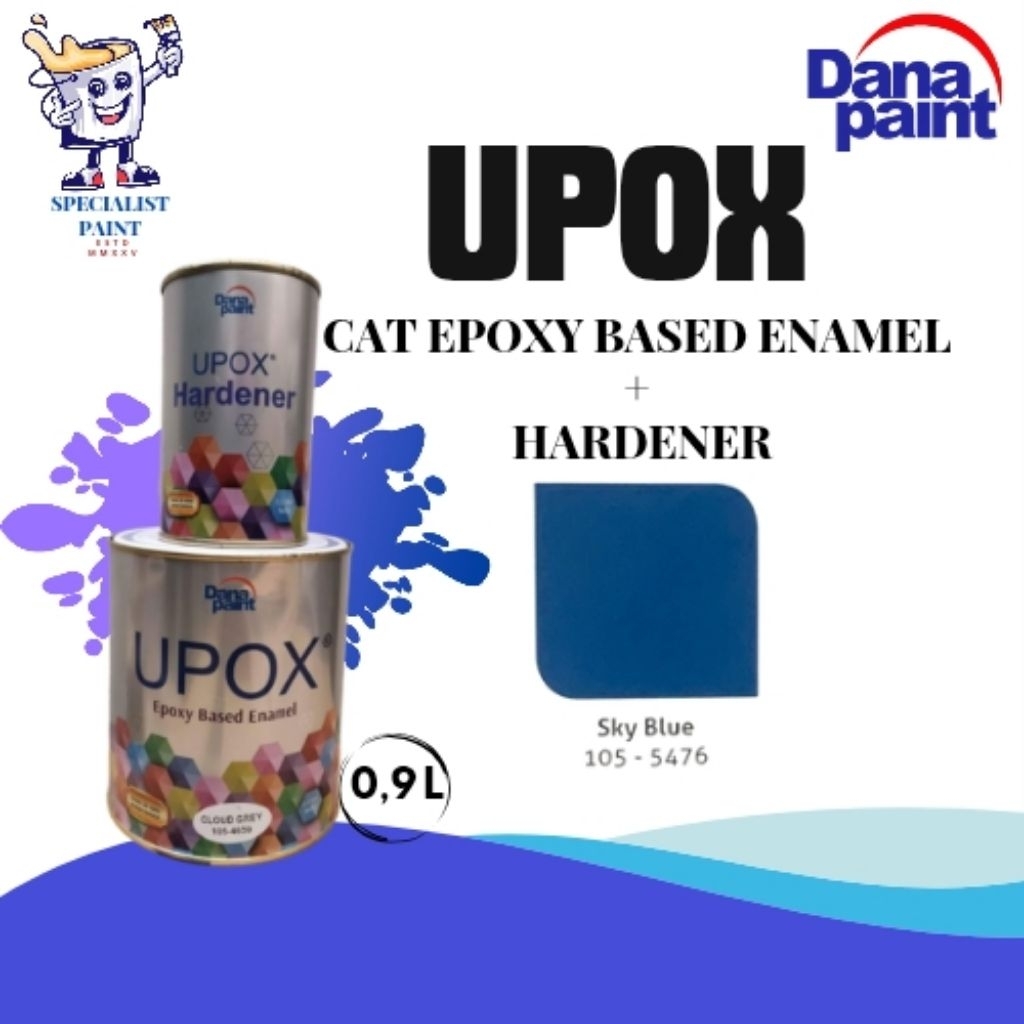 UPOX CAT LANTAI DANAPAINT  - FLOOR COATING CAT BETON CAT KERAMIK CAT KOLAM CAT BAJA CAT BESI CAT KAY