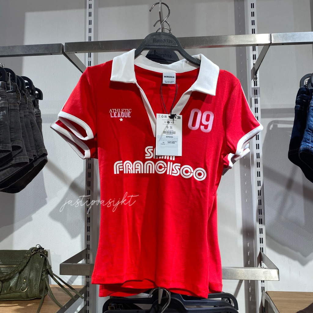 Jastip Bershka Kaos Polo