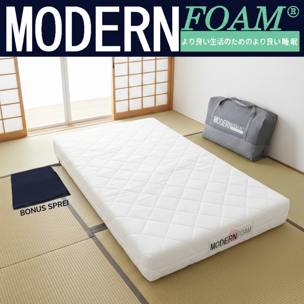 Modern Foam Kasur Busa Single Mattress Matras Kasur Anti Kempes + Bonus Sprei & Bag