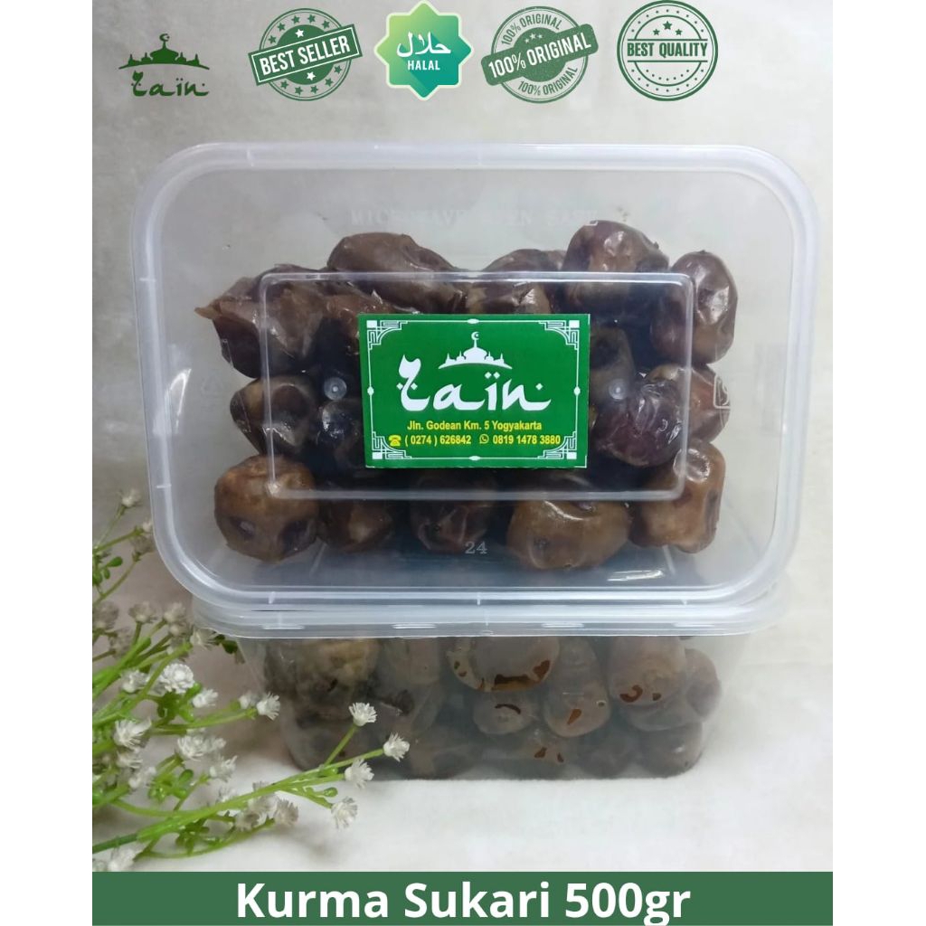 Kurma Sukari 500gr//Kurma Murah Jogja