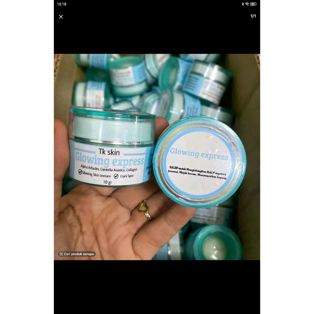 Cream Glowing Express