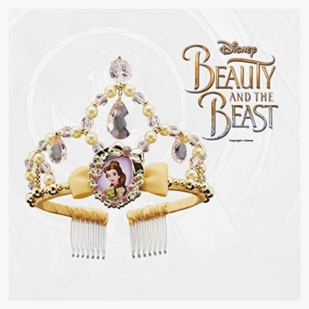 DISNEY OFFICIAL BELLE TIARA PRINCESS BEAUTY AND THE BEAST MAINAN ANAK TIARA ORIGINAL