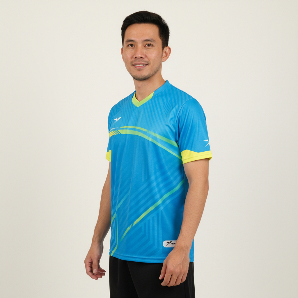 Yoozh R-MIMI SUNBLUE baju badminton jersey badminton kaos badminton yoozh original