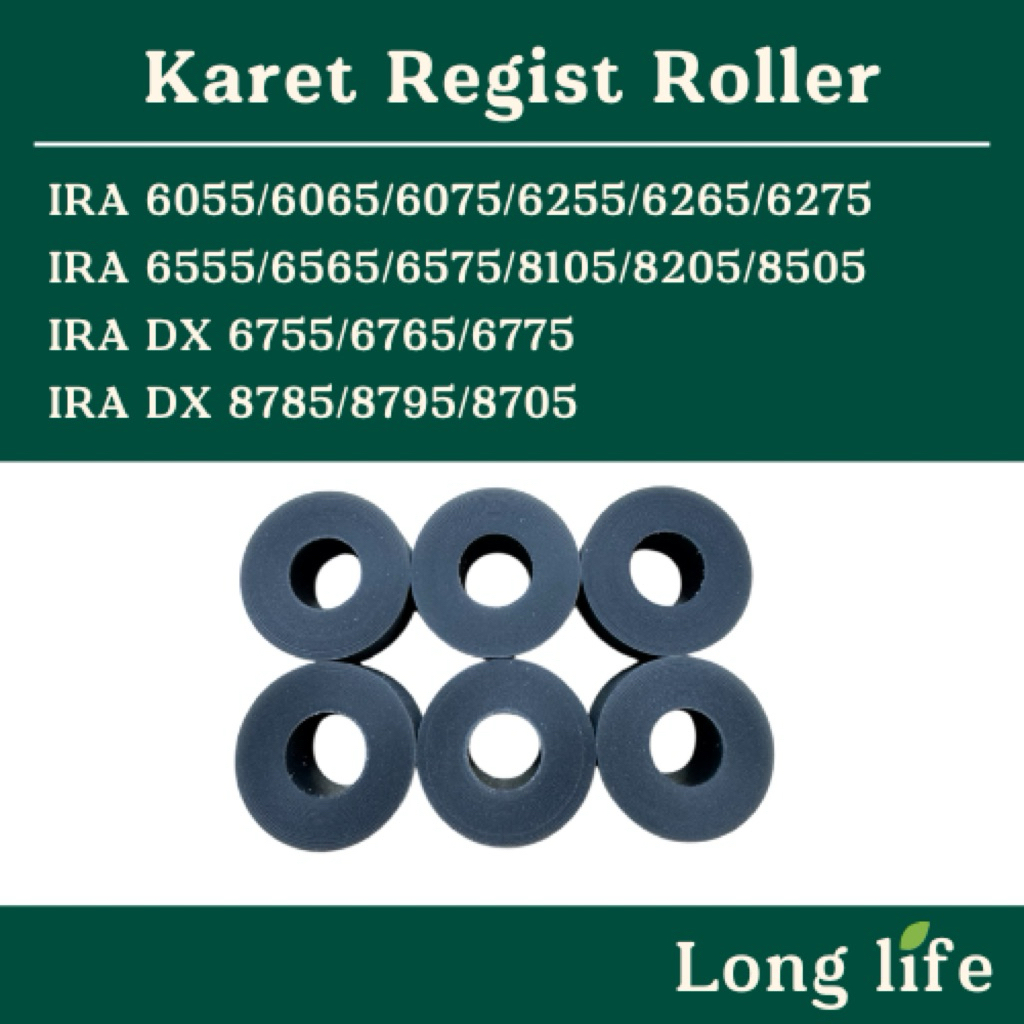 Karet Registration / Regist IRA 6075/6275/6575. Harga per bungkus