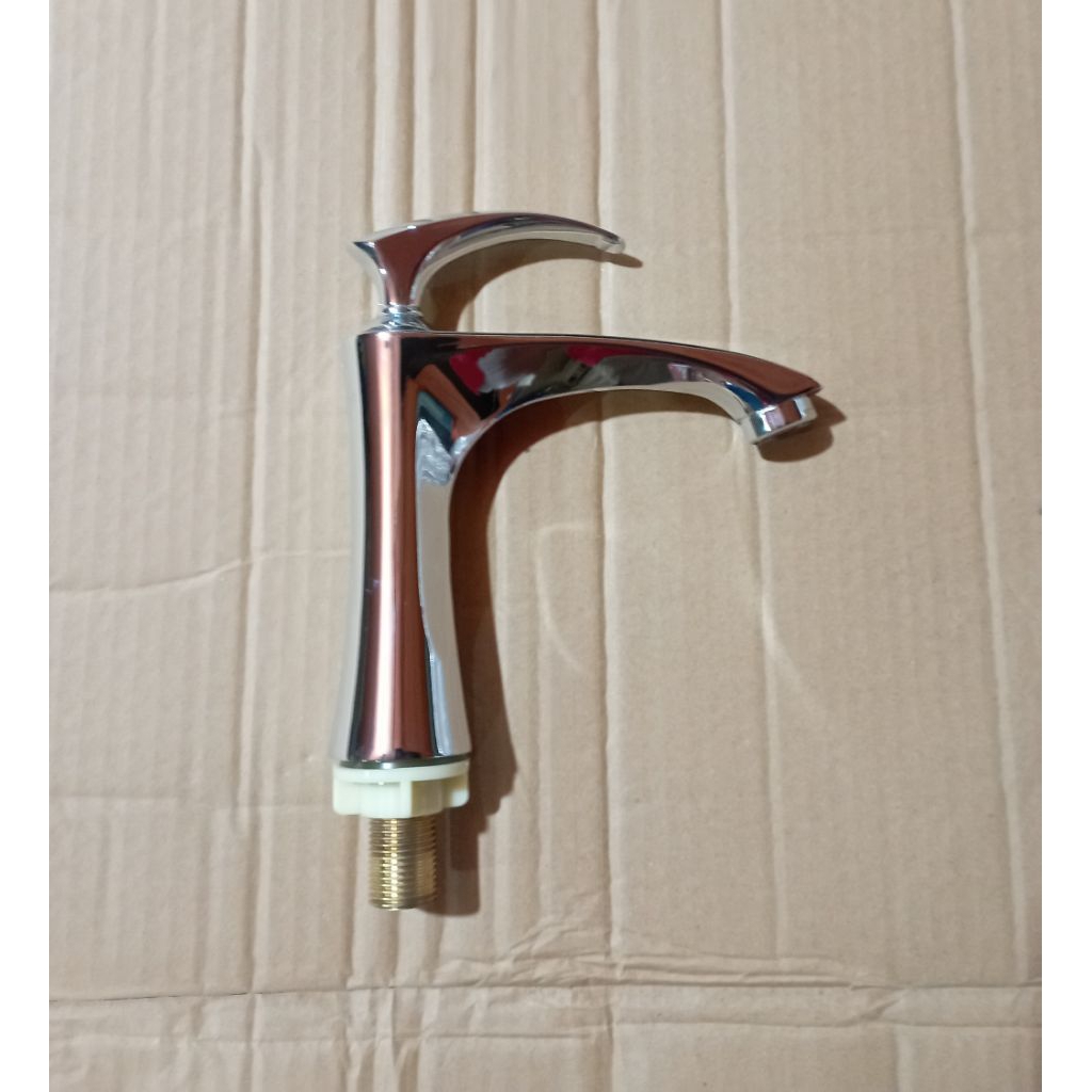 Kran Wastafel Minimalis Kuningan/Keran Air Wastafel Setengah tinggi/kran Wastafel antik