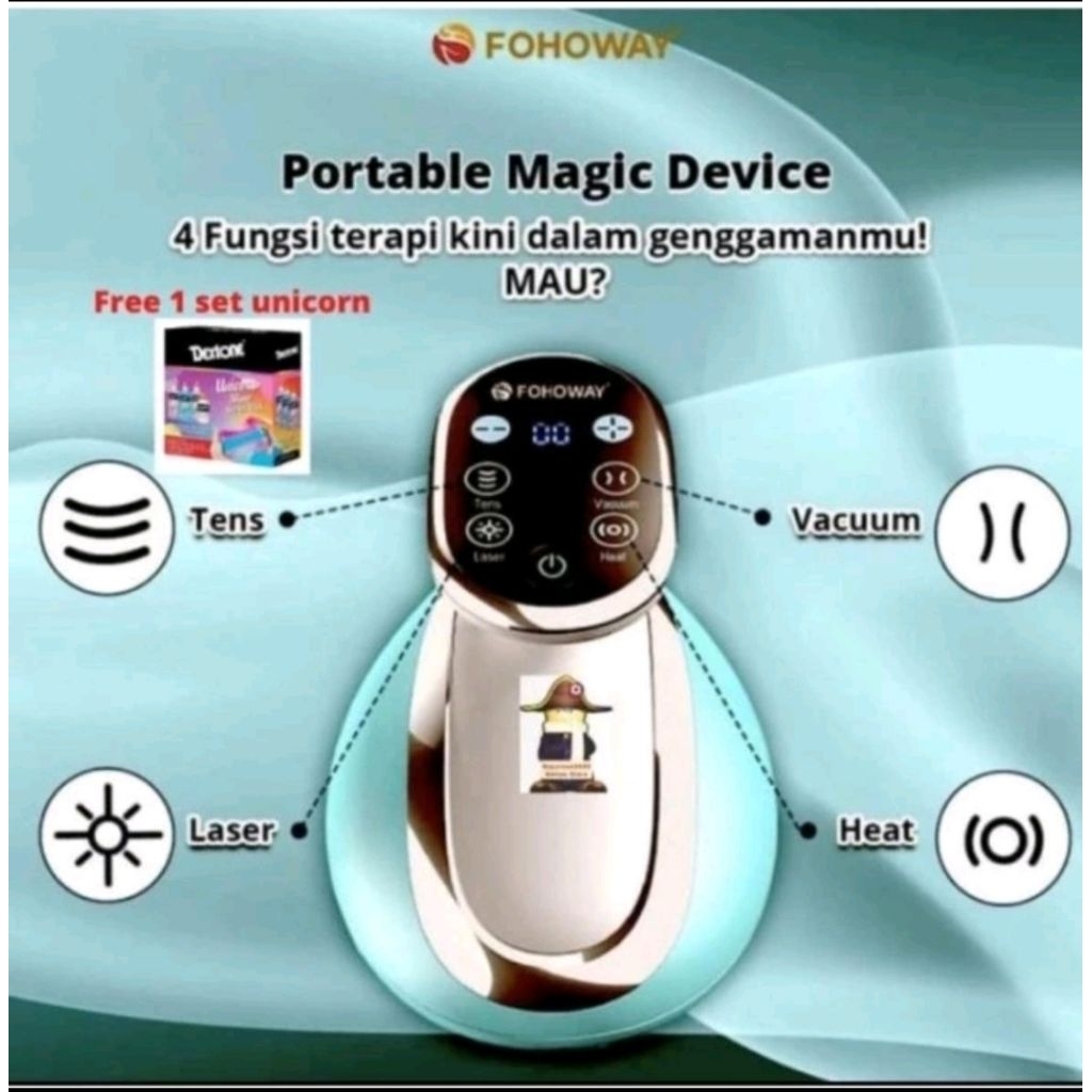 PMD PORTABLE MAGIC DEVICE DARI FOHOWAY  harga promo (1000% original)alat terapi stroke dll