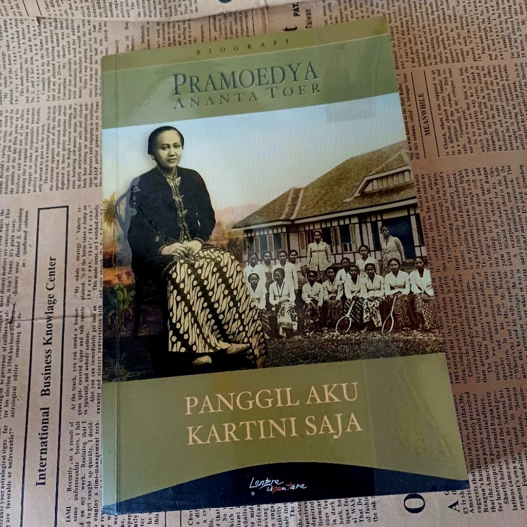 Original Pramoedya Ananta Toer - Panggil Aku Kartini Saja