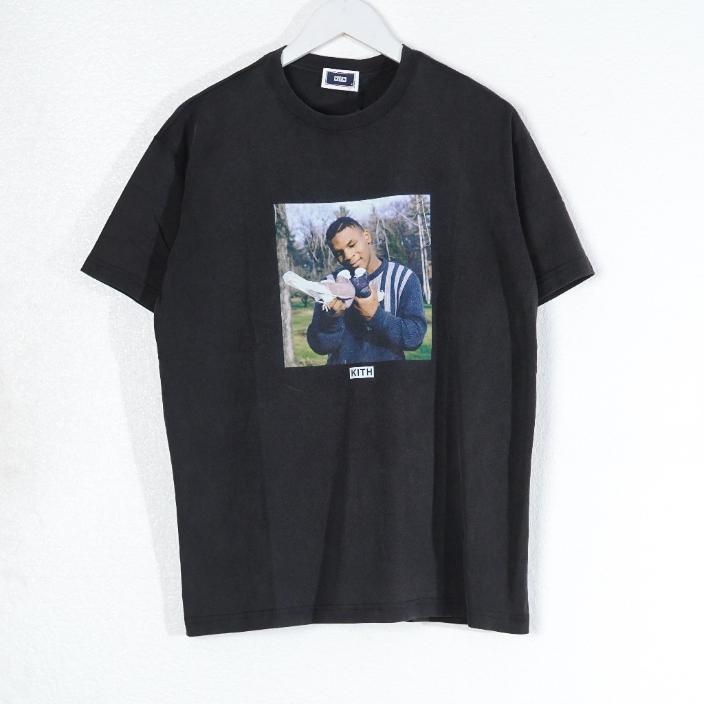 Kaos KITH X MIKE TYSON BLACK TSHIRT 100% ORIGINAL