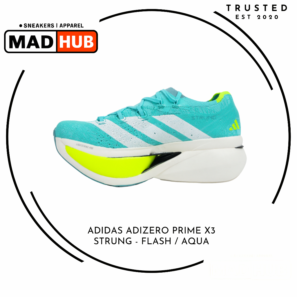 Adidas Adizero Prime X3 Strung - Flash Aqua