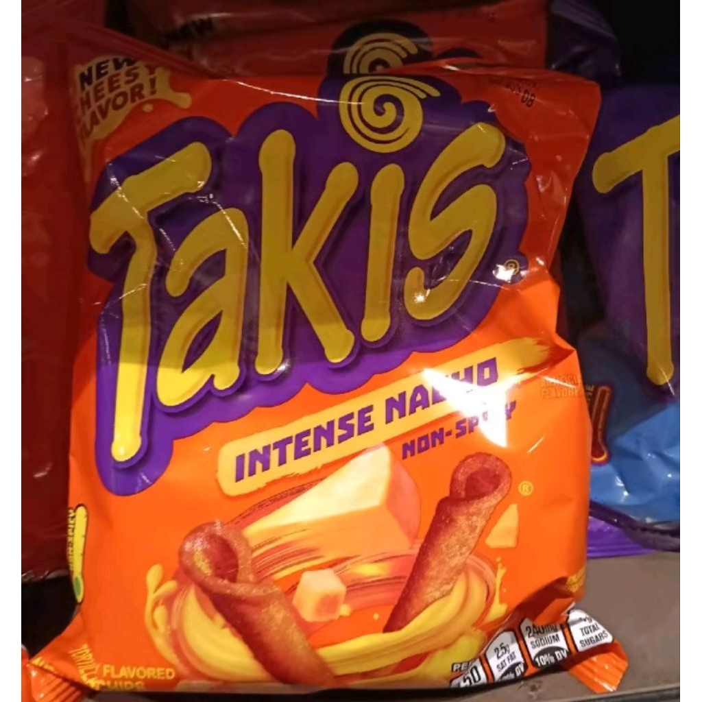 takis intense nacho non spicy 3.25oz snack