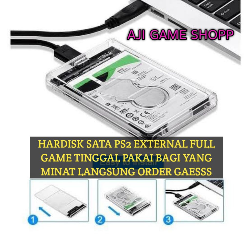 Hardisk ps2 external