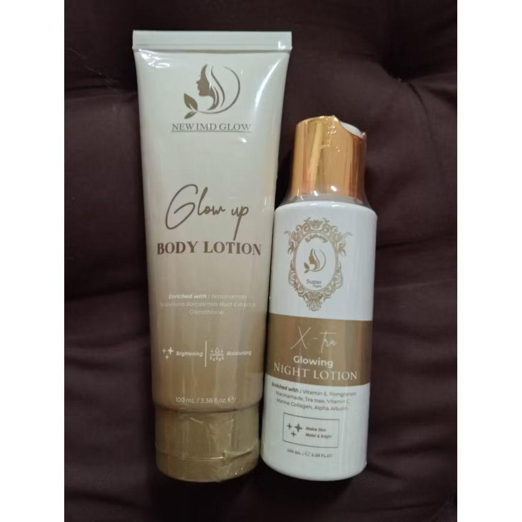 LOTION IMD GLOW PAKET X-TRA | HB IMD XTRA | HB IMD GLOW EKSTRA GLOWING | HB DOSTING AMPUH