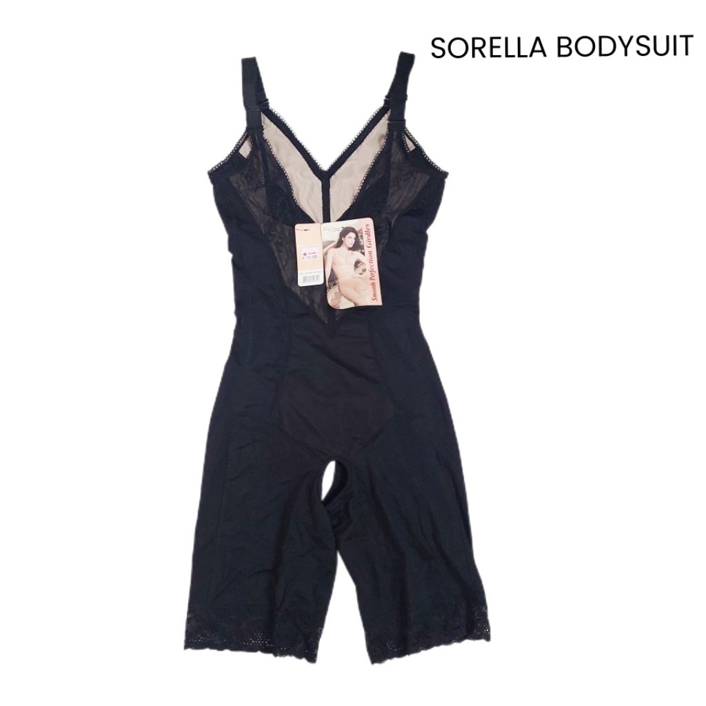 sorella body suit korset size M body contour bahan kencang licin
