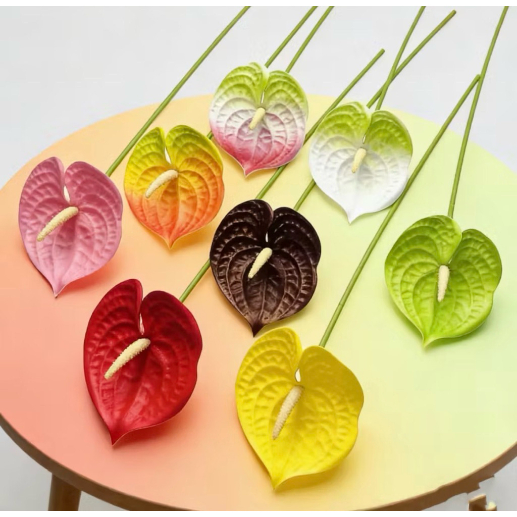 Bunga anthurium Bunga Kuping Gajah Bunga Palsu Pontianak Bunga Artificial Pontianak