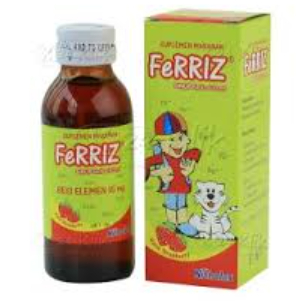 Ferriz Syrup 100 ml - Sirup Suplemen Zat Besi Anak
