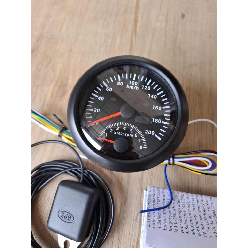 SPEDOMETER GPS V2 ODOMETER RPM KECEPATAN