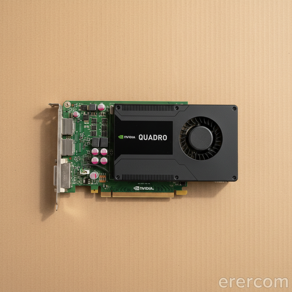VGA Card NVIDIA Quadro K2000 – 2GB DDR5 128-Bit, Ideal untuk Desain & Rendering, Kinerja Stabil, Sia