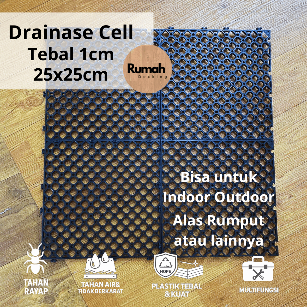 Drainase Rumput Sintetis - Tatakan Rumput Sintetis - Base Rumput Sintetis - Alas Rumput Sintetis - R