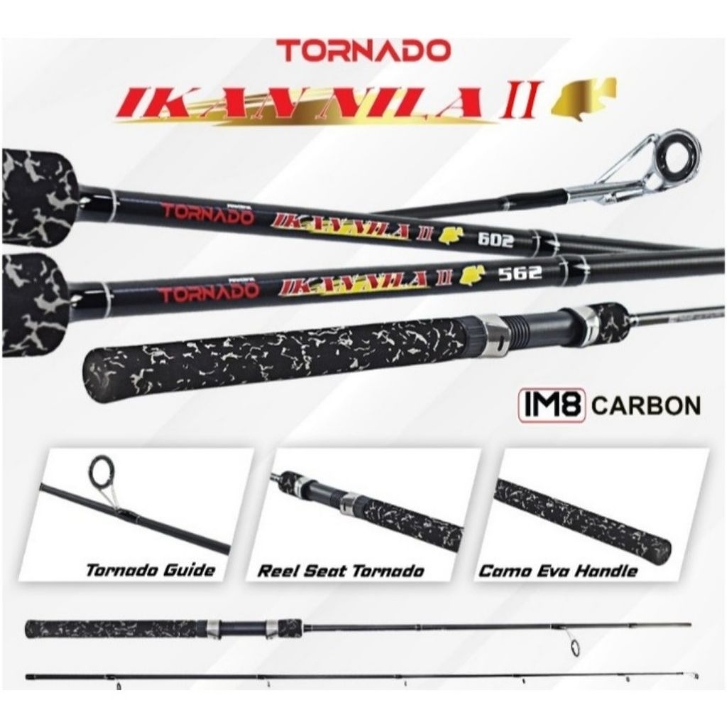 JORAN PANCING TORNADO IKAN NILA II 562 | 602