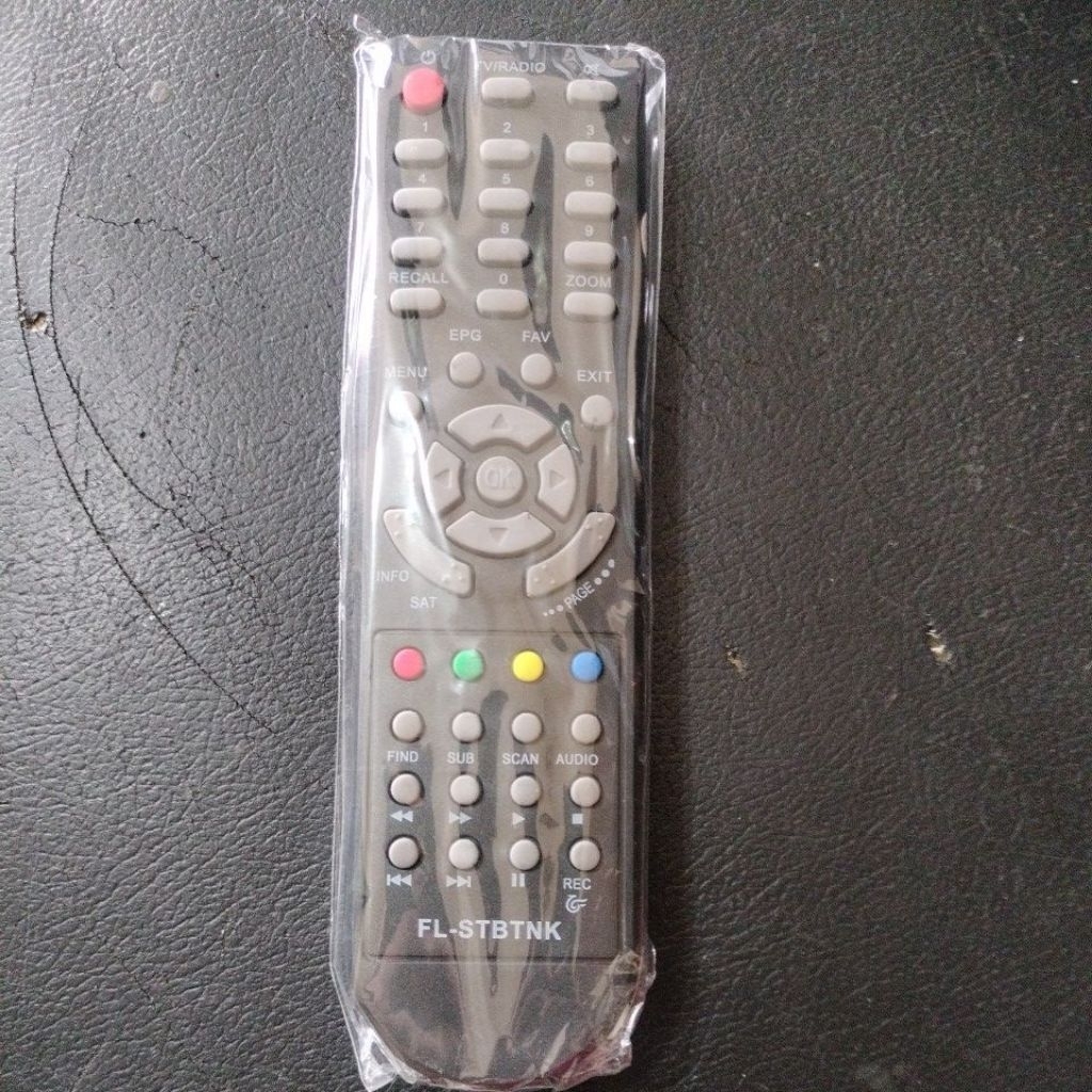 Remote remote Set Top Box DVB T2 TANAKA STB-TNK Nusantara HD Bonus plus Batere