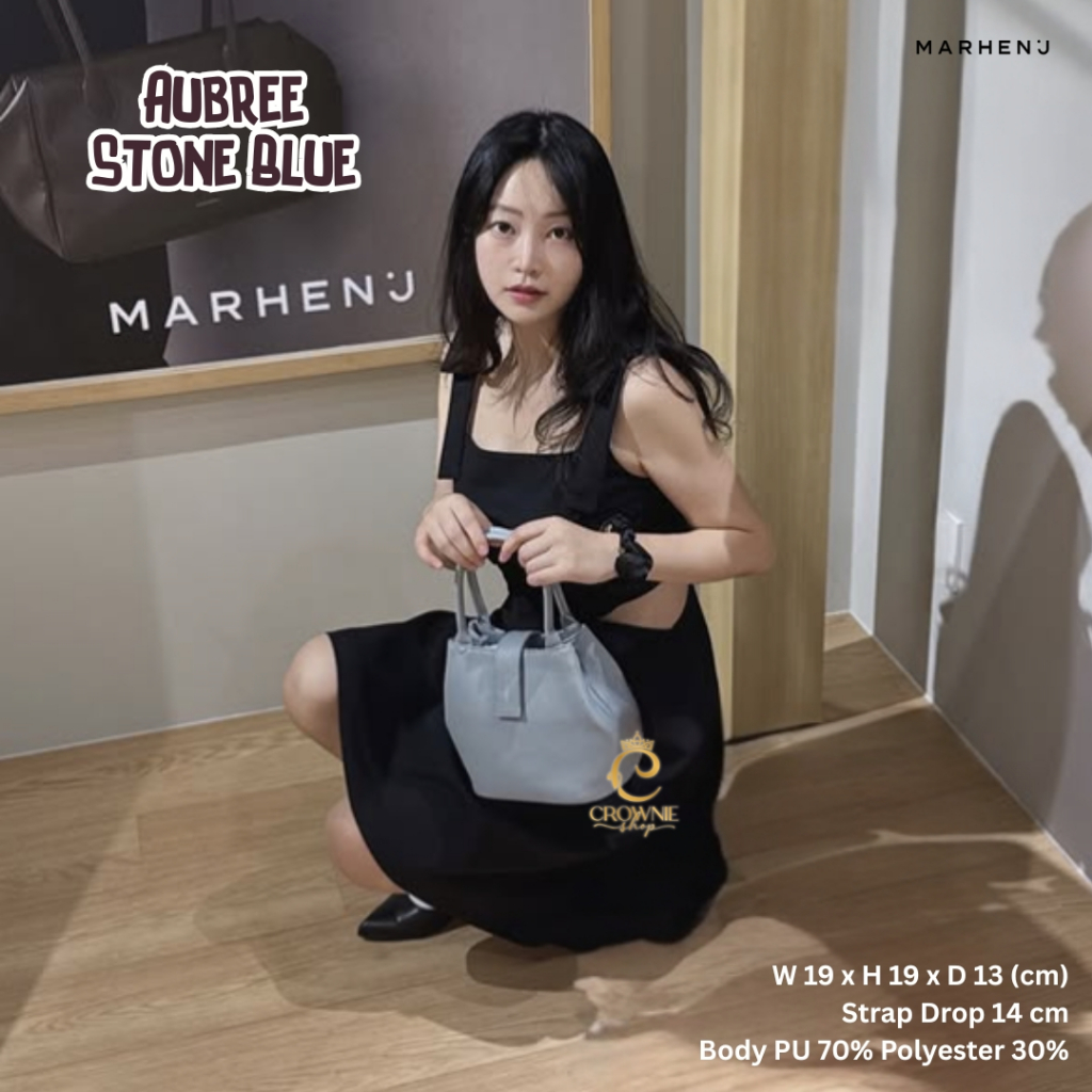 Tas wanita korea Marhen J bucket leather AUBREE BAG