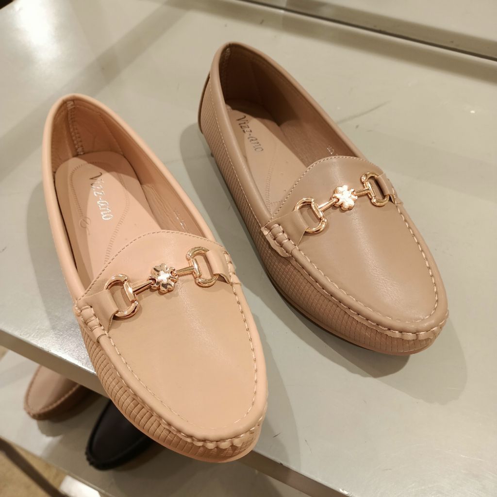 sepatu wanita flat loafer VIZZANO original
