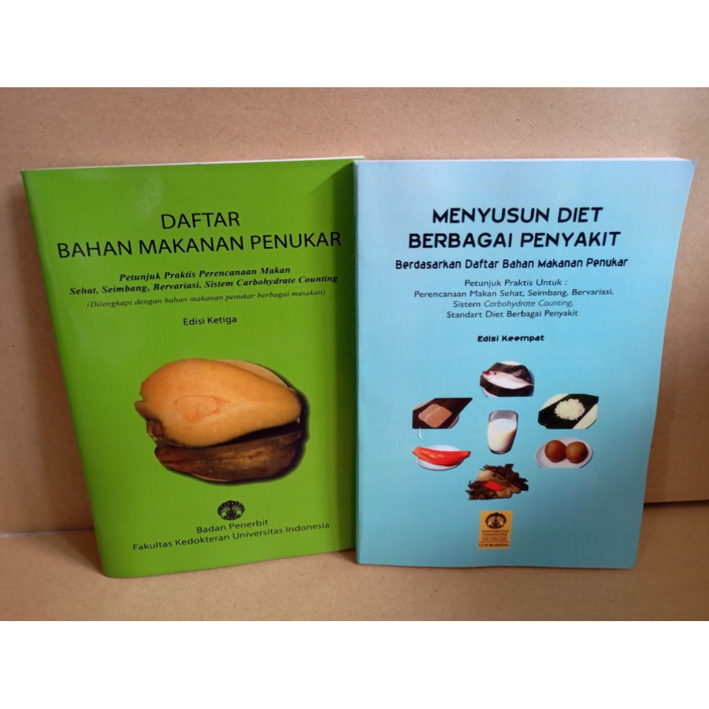 BUKU DAFTAR BAHAN MAKANAN PENUKAR & MENYUSUN DIET BERBAGAI PENYAKIT