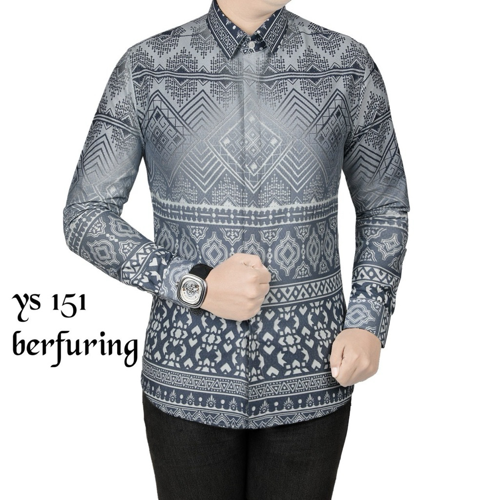 (berfuring) BAJU BATIK PRIA // BATIK UNIK // BATIK MEWAH // BATIK PRIA ASLI // BATIK SLIMFIT // BATI