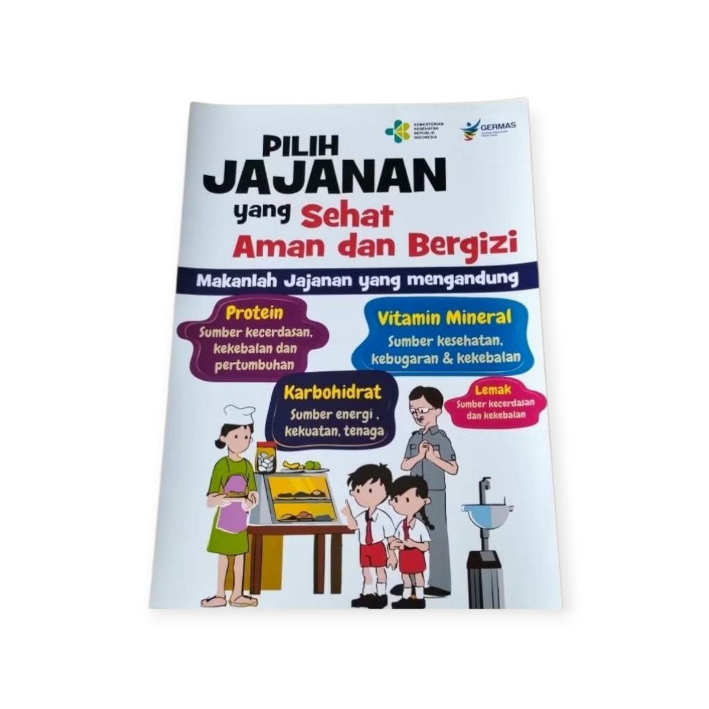Poster Pilih Jajanan Yang Sehat Aman Dan Bergizi-Poster sekolah dan edukasi masyarakat