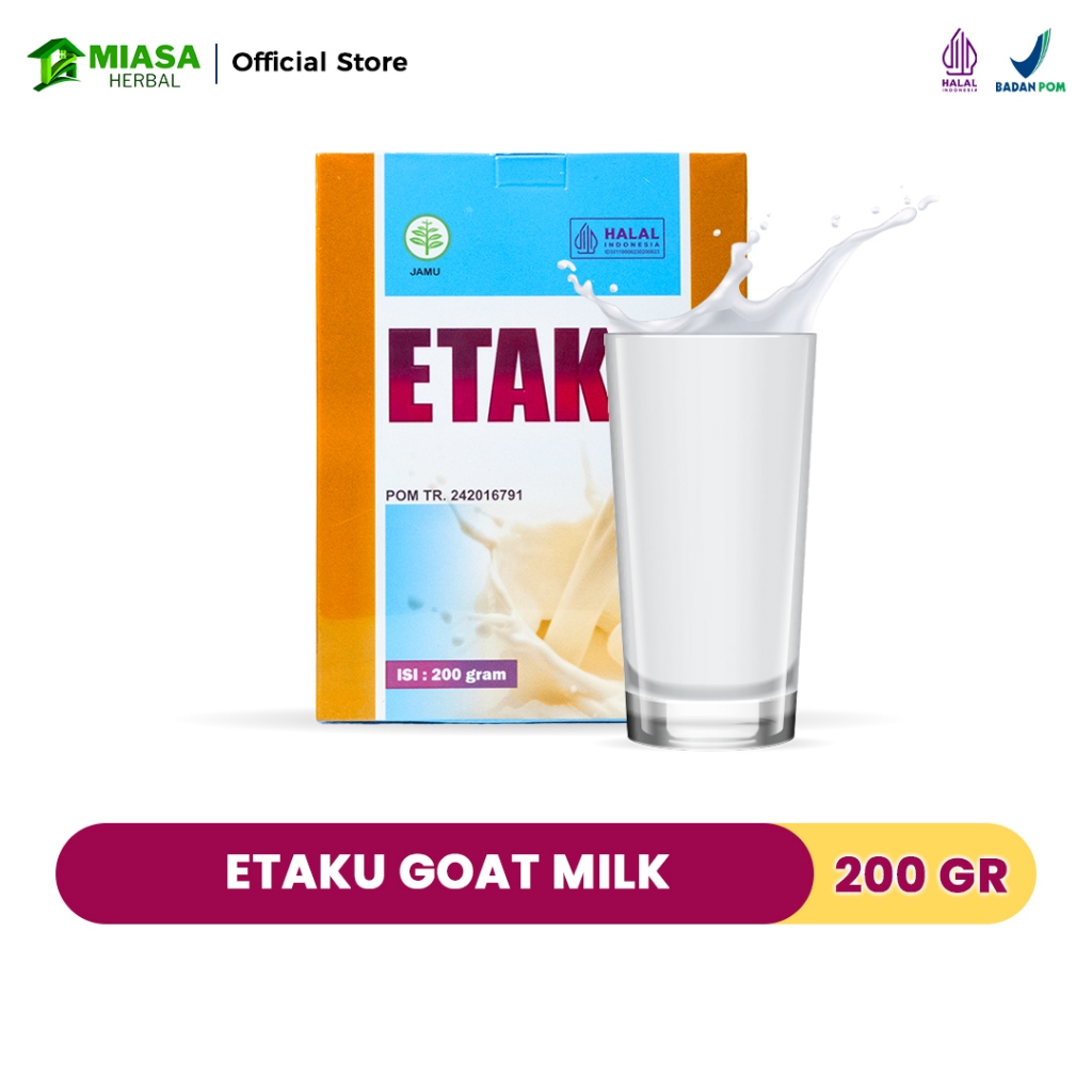 Etaku Goat Milk Asli - Walatra Etaku Goat Milk 100% Original Susu Kabing Etawa